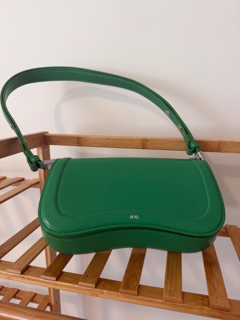 JW PEI Emerald Green Shoulder Bag